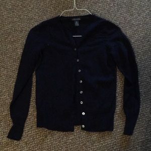 BR merino cardigan